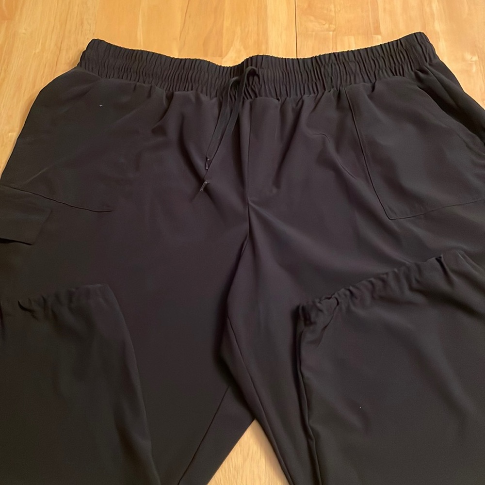 Womens RBX althleisure black crop pants size 3x